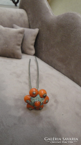 Chinese coral hairpin