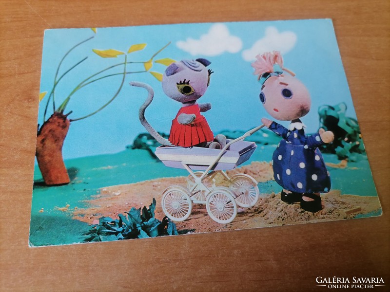 Bubble baby postcard