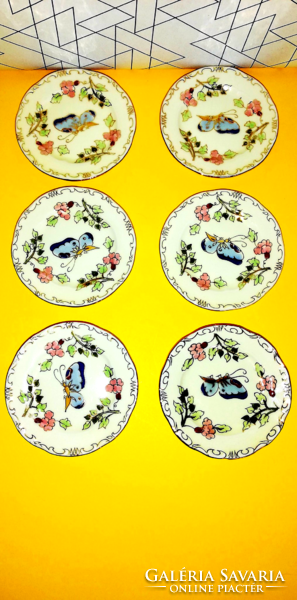 Zsolnay butterfly dessert bowls
