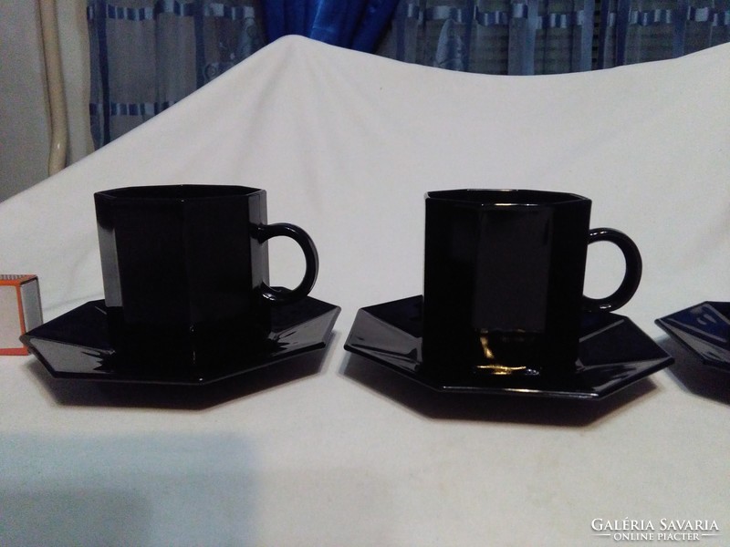 Four person french acropal coffee and tea set