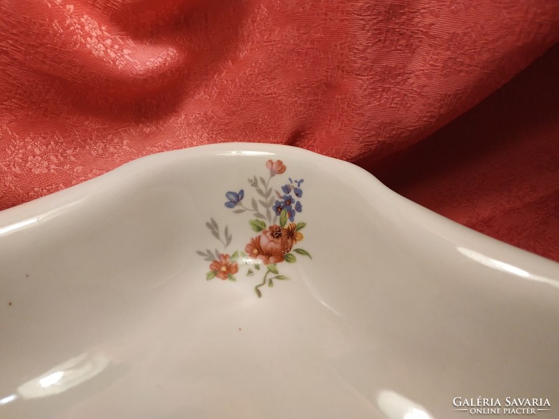 2 db. gyönyörű antik porcelán asztalközép, kínáló