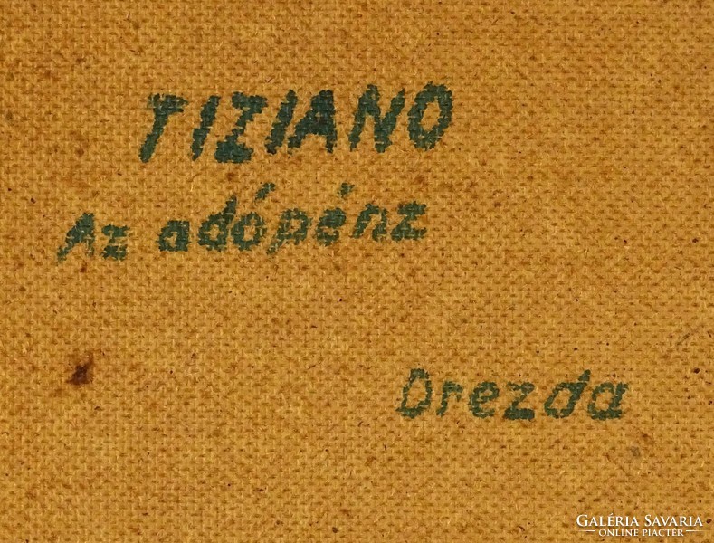 1E124 Gracza Ferenc : Tiziano - Az adógaras