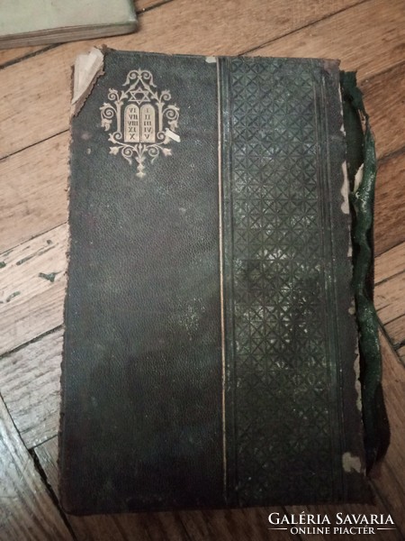 Mákzór Imádságos Könyv hatodik kötet szukkot-ünnep utolsó napjára - 1899-es kiadás