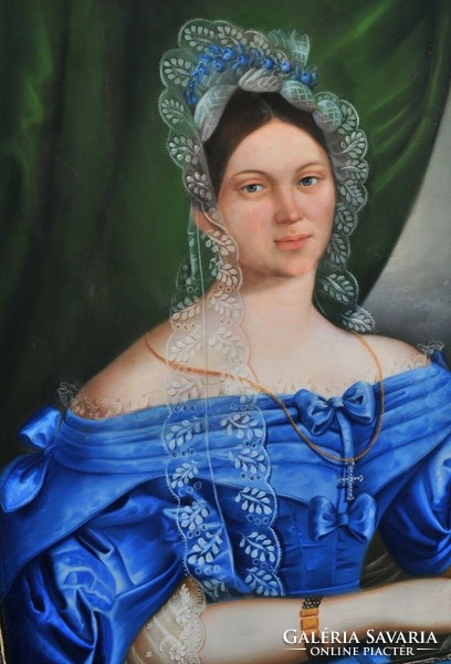 Carl Wieland, Egy hölgy portréja, 19. század