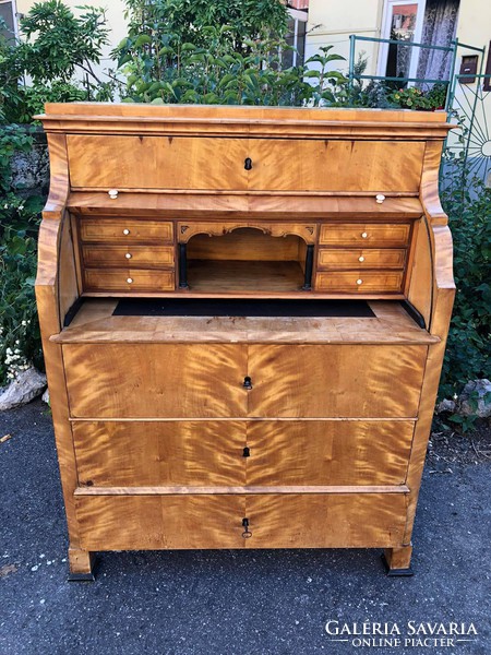 Biedermeier írószekreter / cilinderes