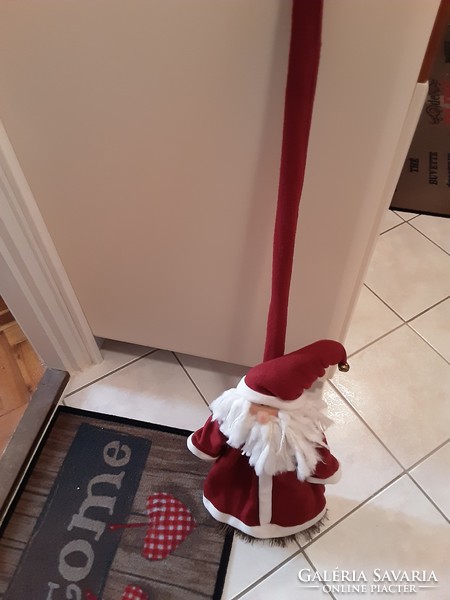Charming, large Christmas Santa's broom - waiting for guests