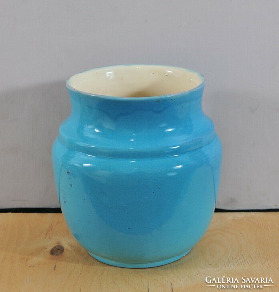 Kék kerámia váza, Borszeky Frigyes