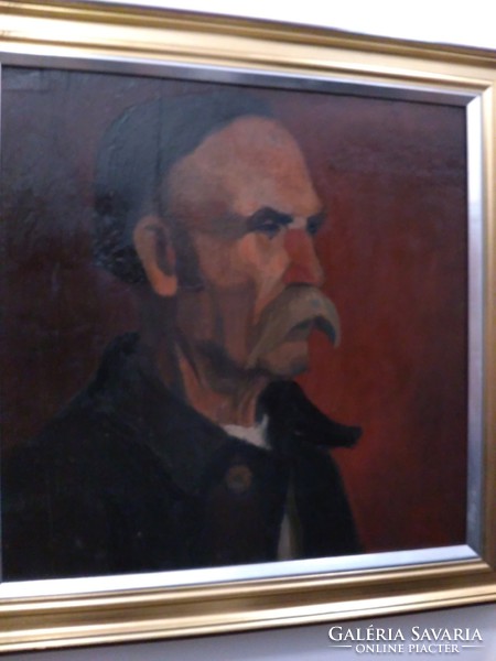 Oil portrait painting