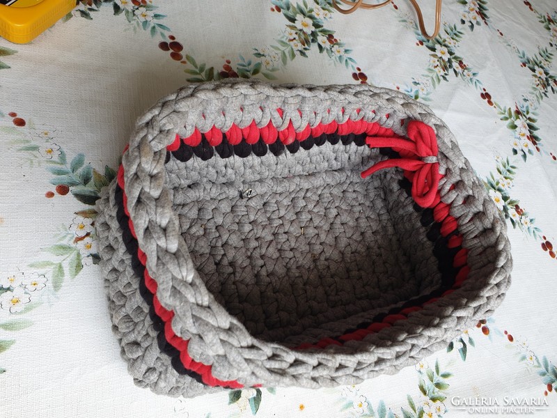 Crochet bread basket for sale!