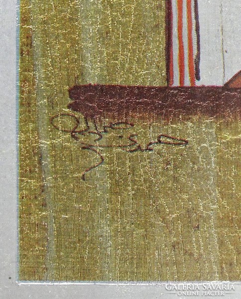 1G024 Egyiptomi F. J. Warren Limited kép 21 x 16 cm
