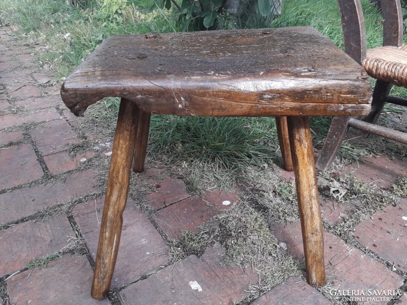 Antique milking chair, seat.