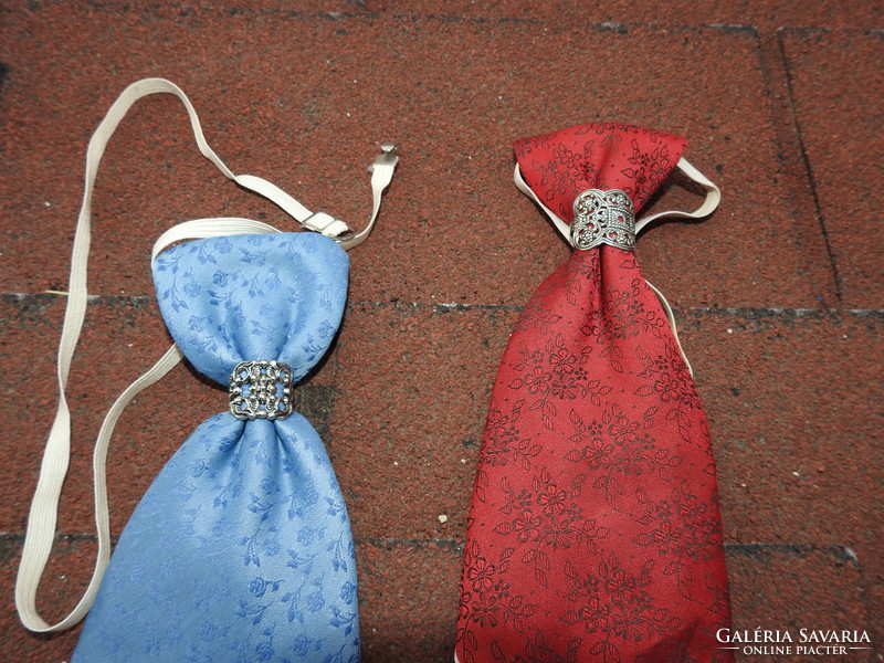 Pair of old ornament ties