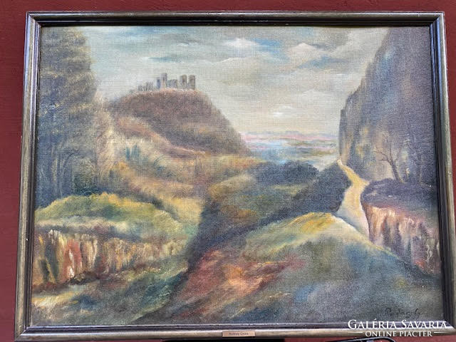 Oil painting by Gyula Rudnay for sale!