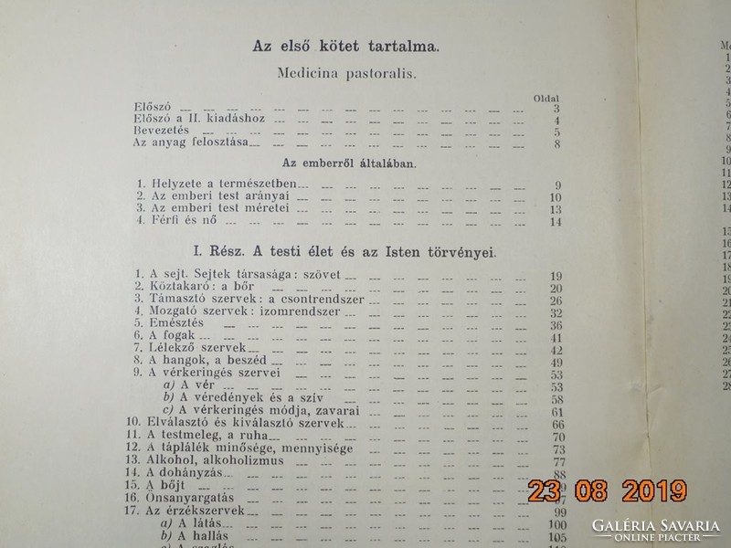Medicina et Psychiatria Pastoralis - Lelkipásztorok számára, 1944-es kiadás