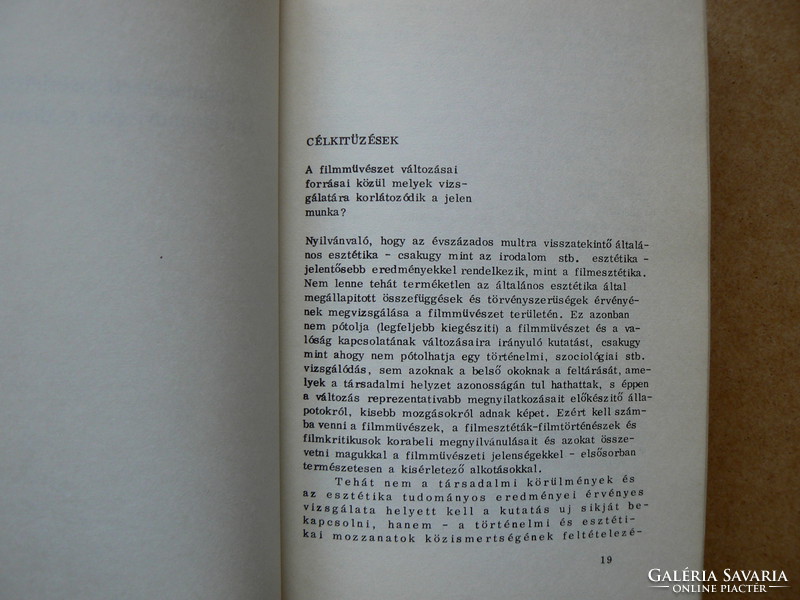 A FILMMŰVÉSZETI AVANTGARDE TÖRTÉNETE, NEMES KÁROLY 1973, KÖNYV JÓ ÁLLAPOTBAN, RITKA!