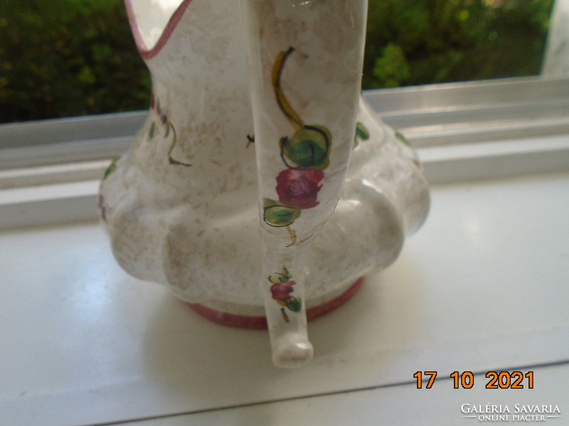 Hand painted violet Italian water spout