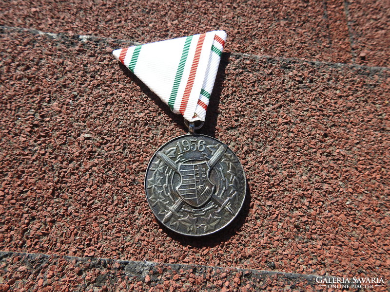 1956 commemorative coin with black ribbon with documentation