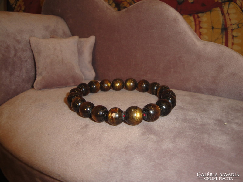 Indonesian gold coral bracelet