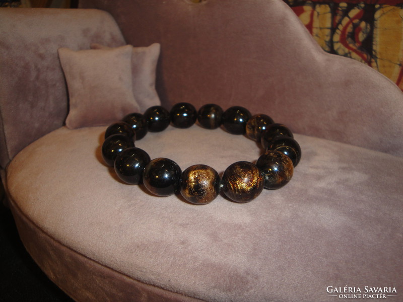Indonesian gold coral bracelet