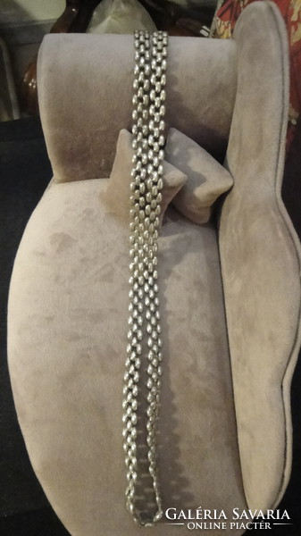 Italian silver necklace, 1969s