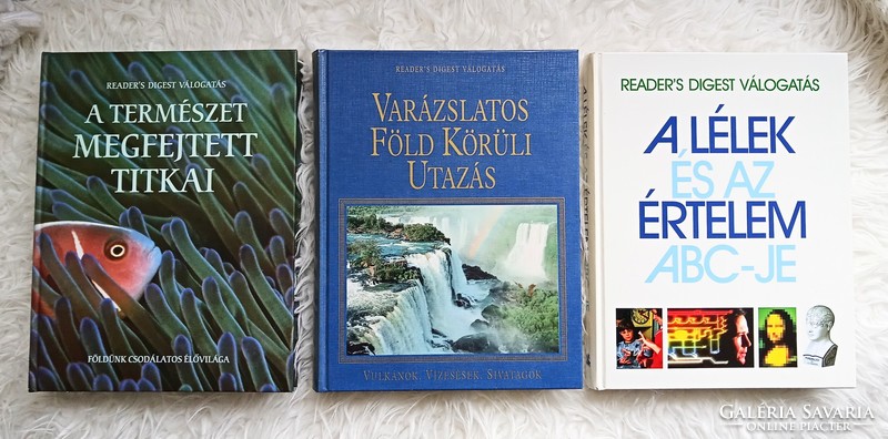 Reader's digest selection of books in 3 pieces