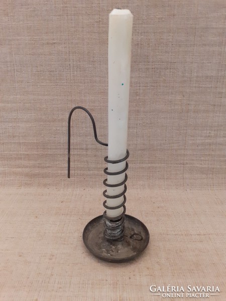 Walking candlestick made with antique wire craftsmanship