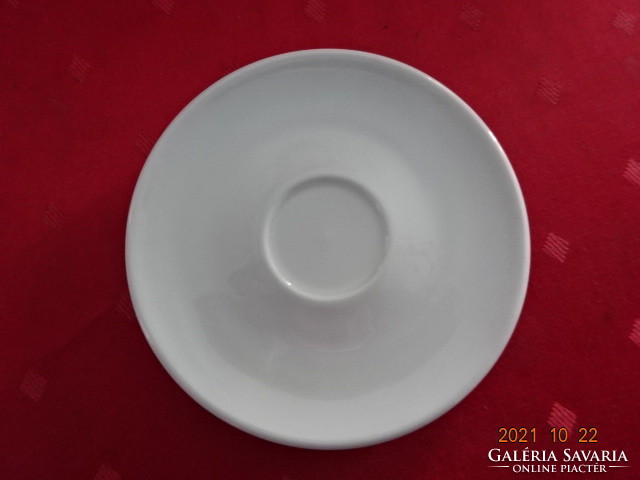 Italian porcelain coffee cup coaster, diameter 13.5 cm. He has!