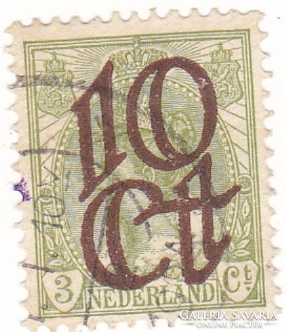 Hollandia forgalmi bélyeg 1923