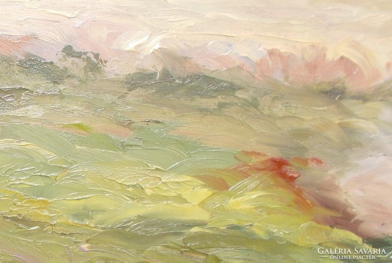 Decorative large landscape oil painting