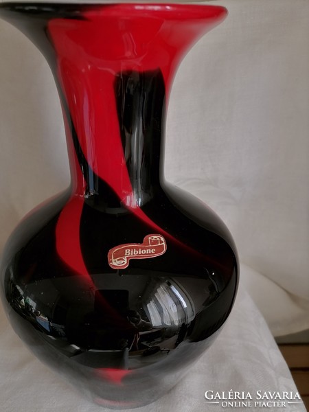 Italian glass vase