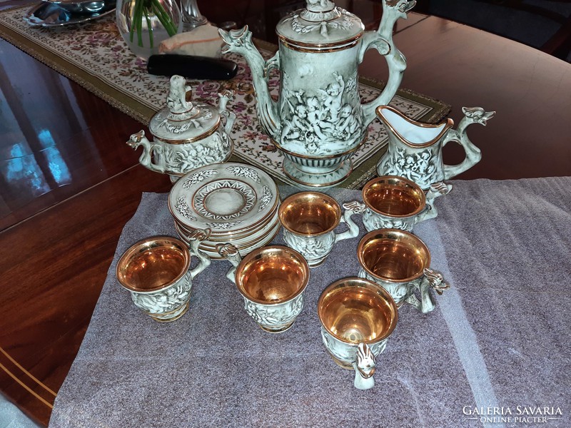 Capodimonte coffee set