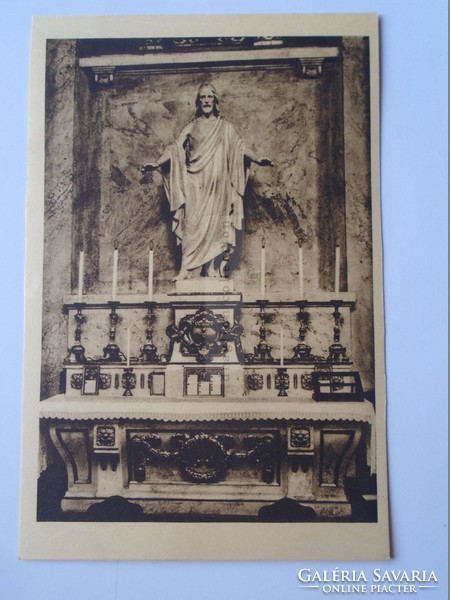 D185255 budapest, gracious-teaching piarist grammar school -1932 statue of jesus