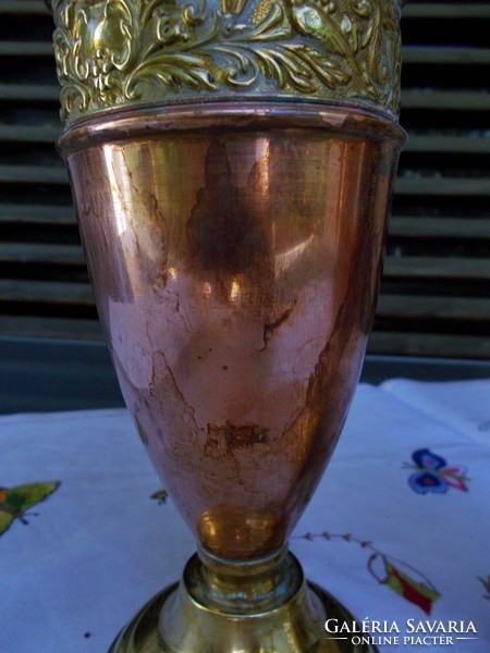 S18-12 copper vase in pairs