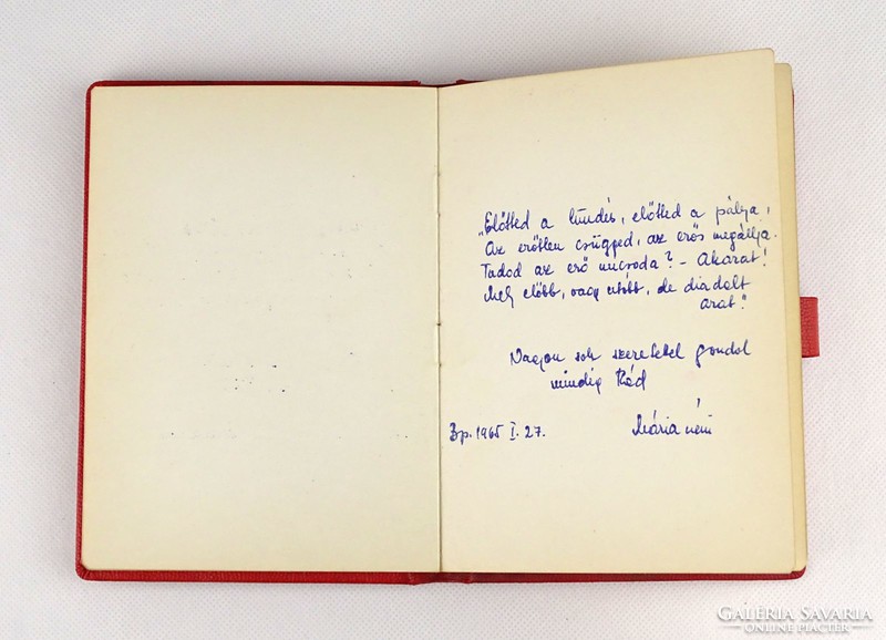 1G538 old memoir notebook 1965