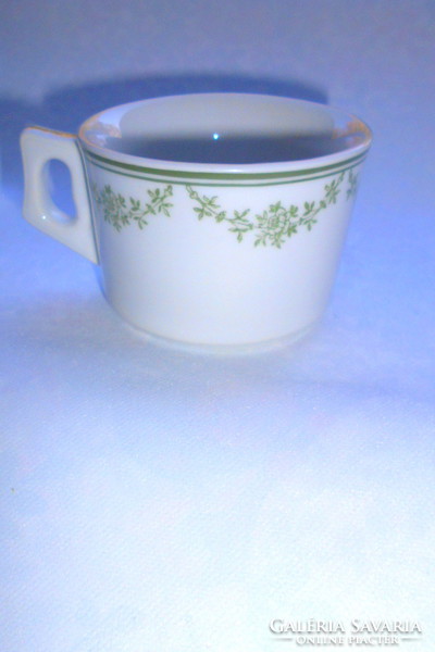 Kávéházi vastag , súlyos porcelán csésze