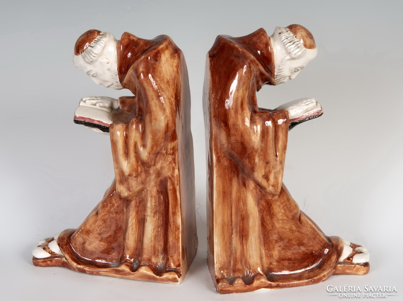 Zilzer dawn - monk-shaped bookend in pairs