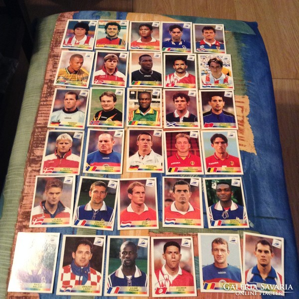 Soccer player pictures, stickers