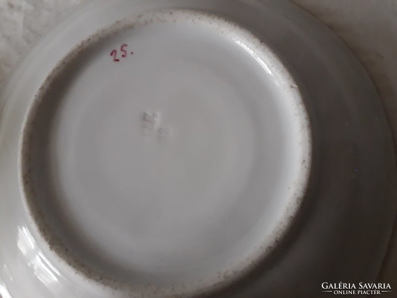 Antik "PRAG" csésze  + kis tányér.