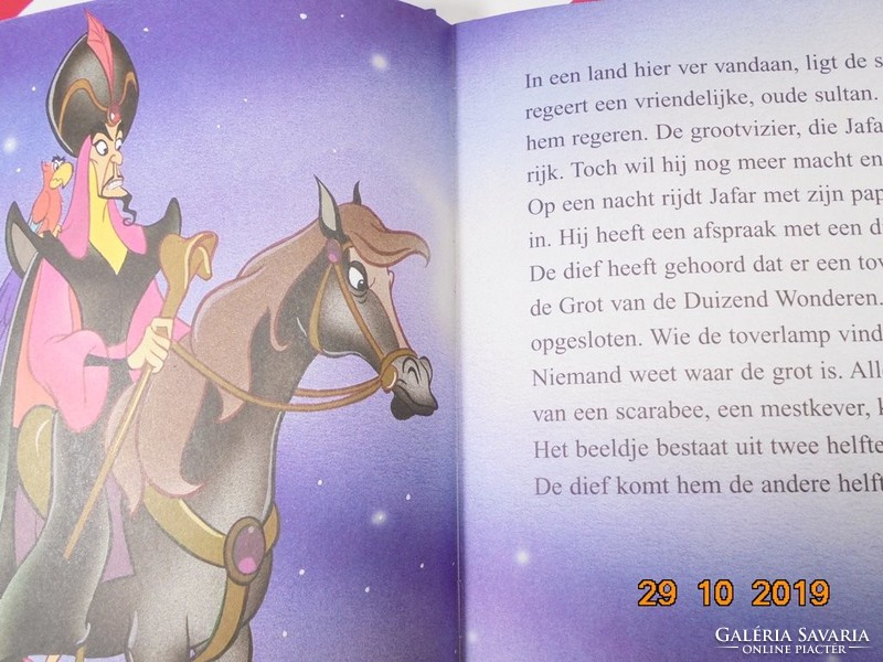 Disney : Aladdin - holland nyelvű mesekönyv