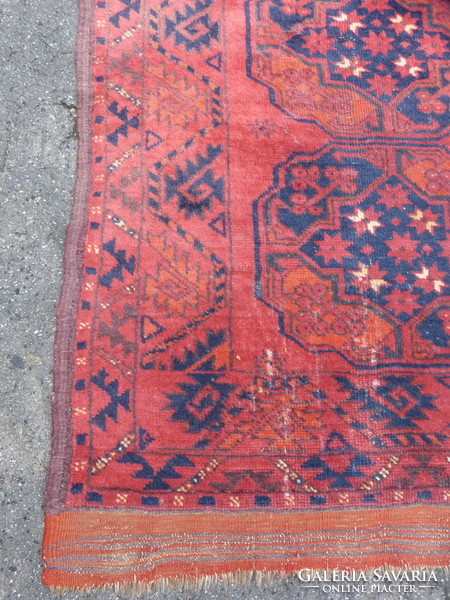 Antique Afghan ersari rug