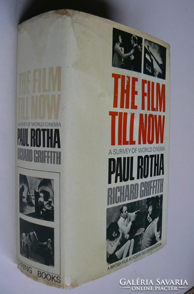 A FILM MOSTANÁIG, A VILÁGMOZI FELMÉRÉSE, PAUL ROTHA 1967, KÖNYV JÓ ÁLLAPOTBAN