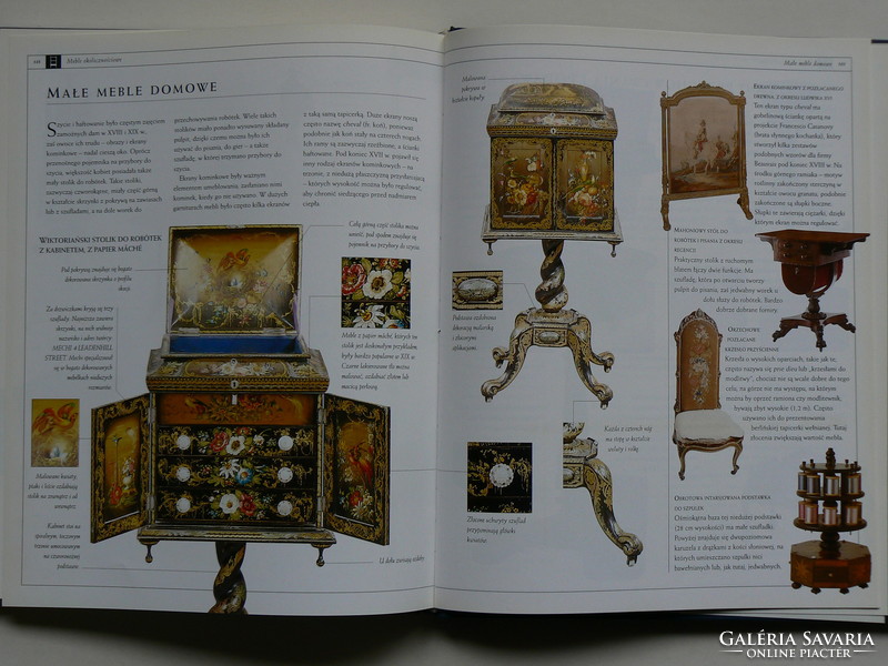 Mebli antycznych, wielka ksiega 1997 (Warsaw), (antique furniture) book in good condition