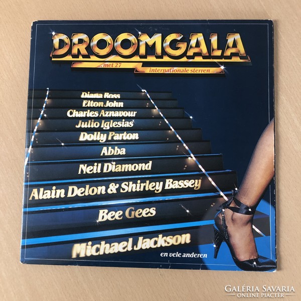 Bakelite record droomgala double album 1983