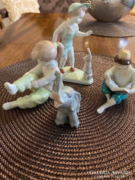 Porcelán  figurák csomagban