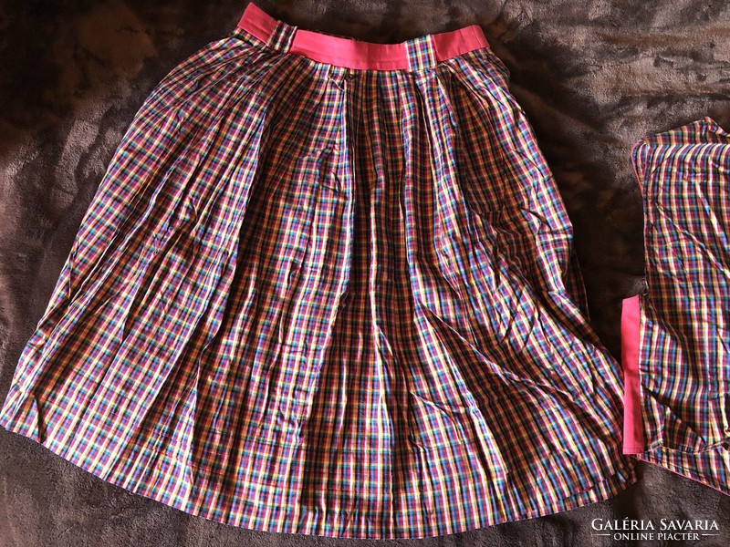 Original folk costume skirt + vest - perry country