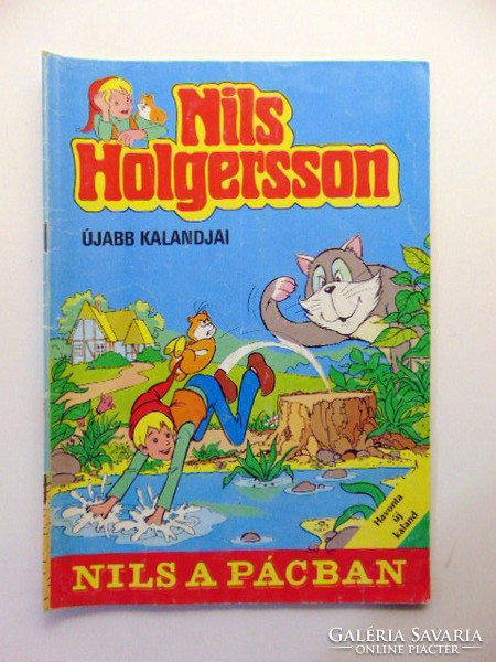 1988  /  Nils Holgerson  /  SZÜLETÉSNAPRA! Eredeti, régi képregény:-) Ssz.:  18096