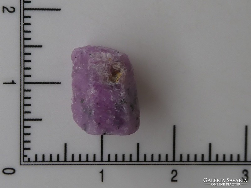 Natural, raw ruby mineral. For collectibles or jewelry materials. 1.8 Grams.