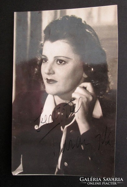 Turay Ida actress heart artist autograph signed - dedicated photo photo collector's postcard 1942