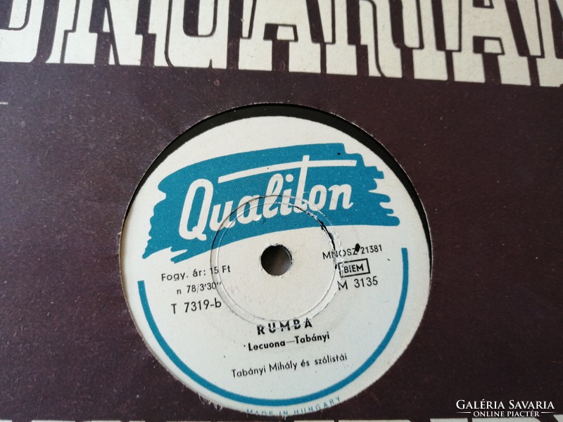 Qualiton Hungarian Records hanglemezek
