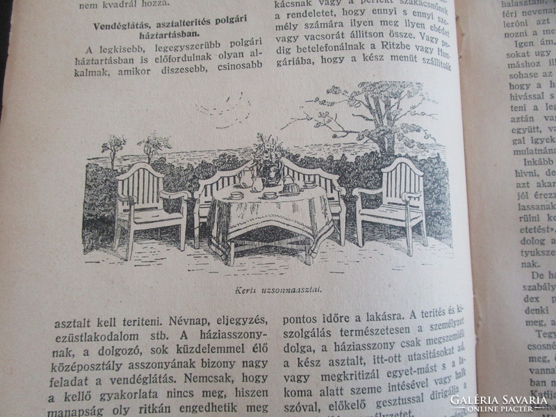 SZAKÁCSKÖNYV FRANCIA KONYHA 1918 ÍZES FALATOK - VENDÉGLÁTÁS GASTRONÓMIA